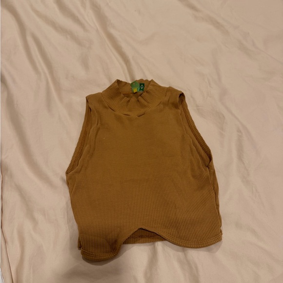 FARM Rio Tan Cropped Top - Picture 3 of 5